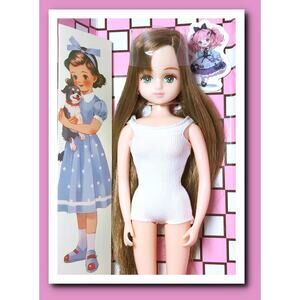 Tomy Japan Friend Palette F Licca Castle Small Shop Original Doll Jenny Model